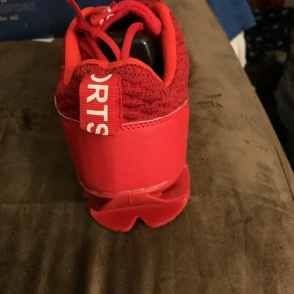 Men’s Trendy Solid Woven Knit Breathable Type Sneakers - Picture 3 of 4